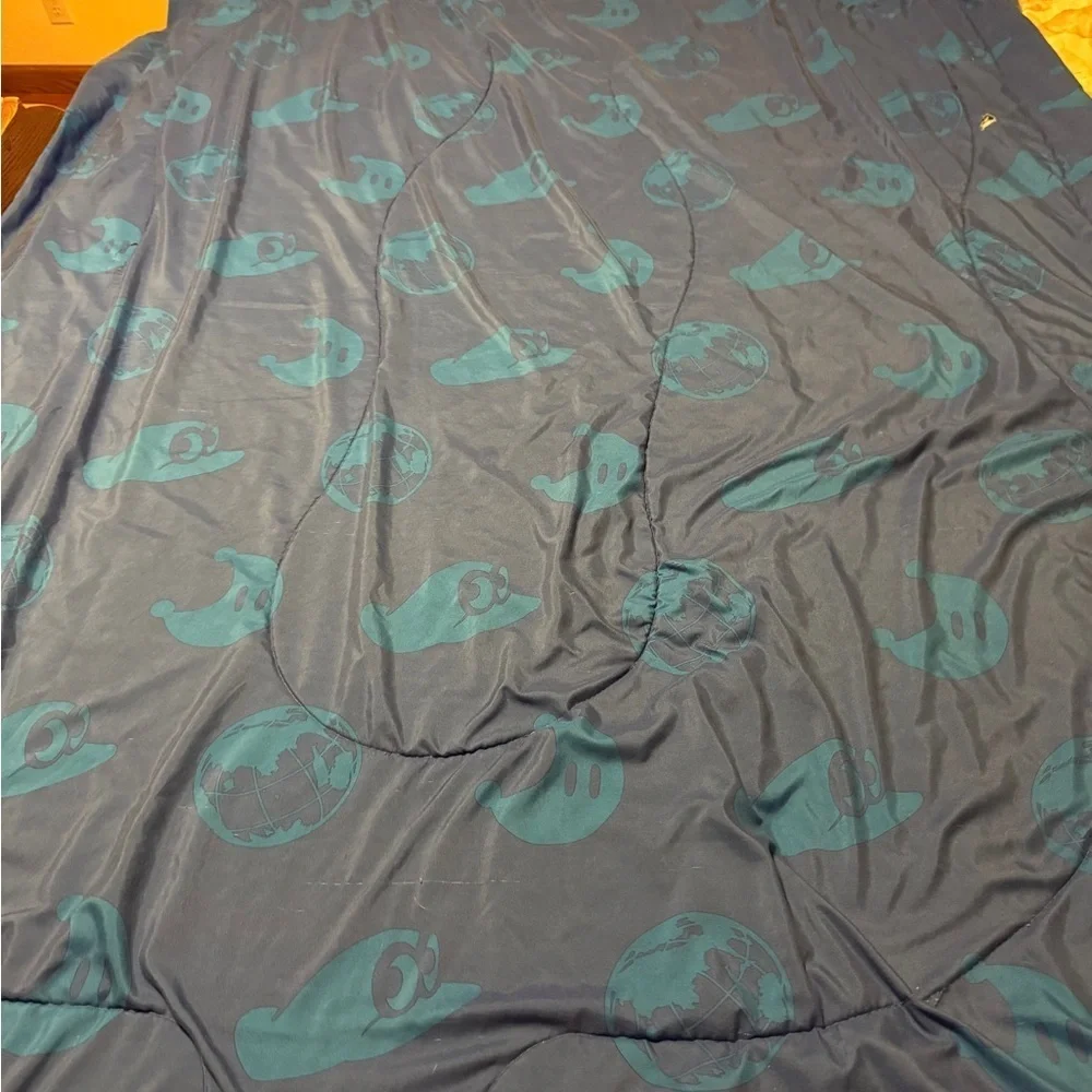 Nintendo Super Mario Odyssey Themed Twin Bedding, Sheets, Comforter, Dinosaur